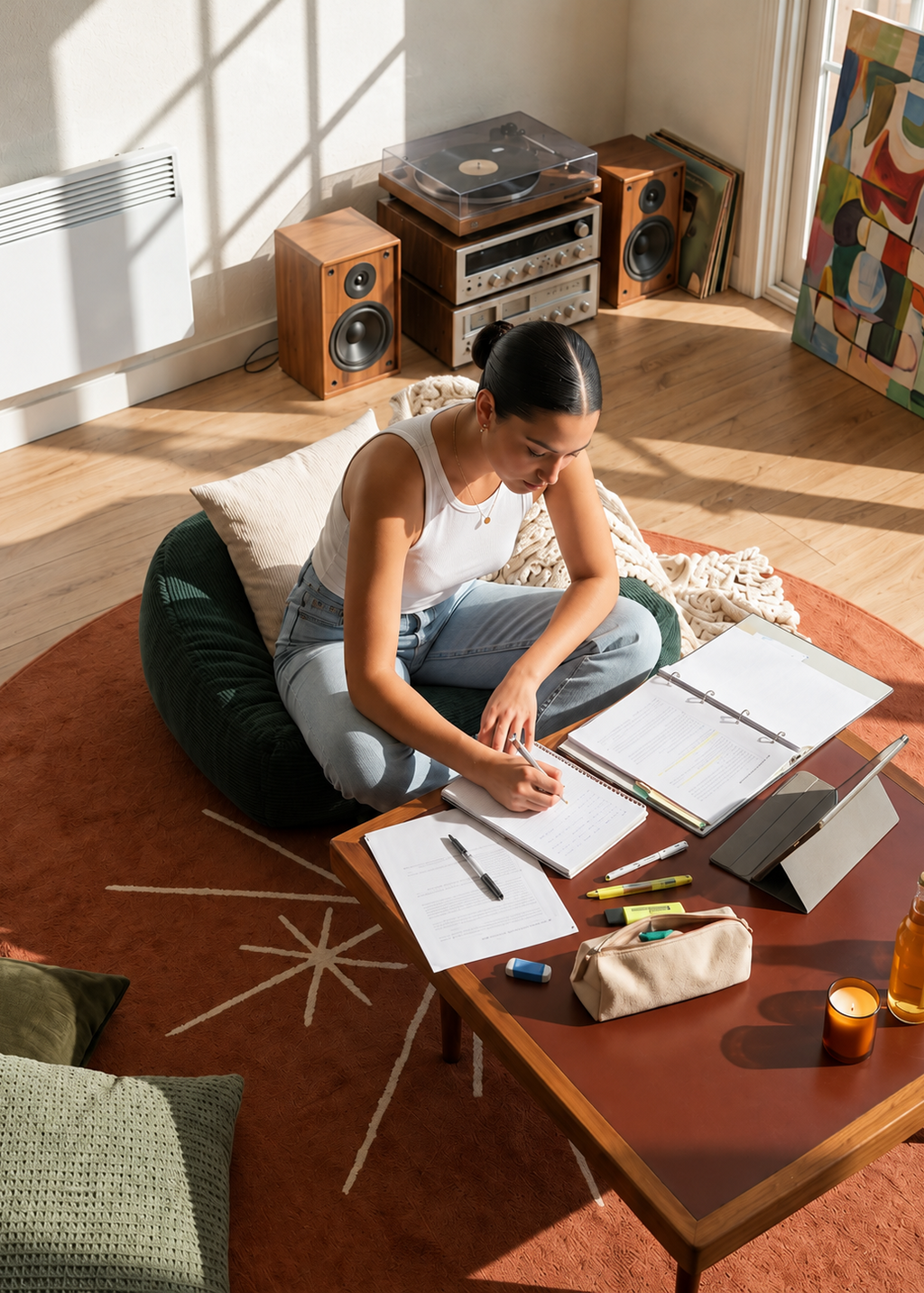 floor pouf from NOL