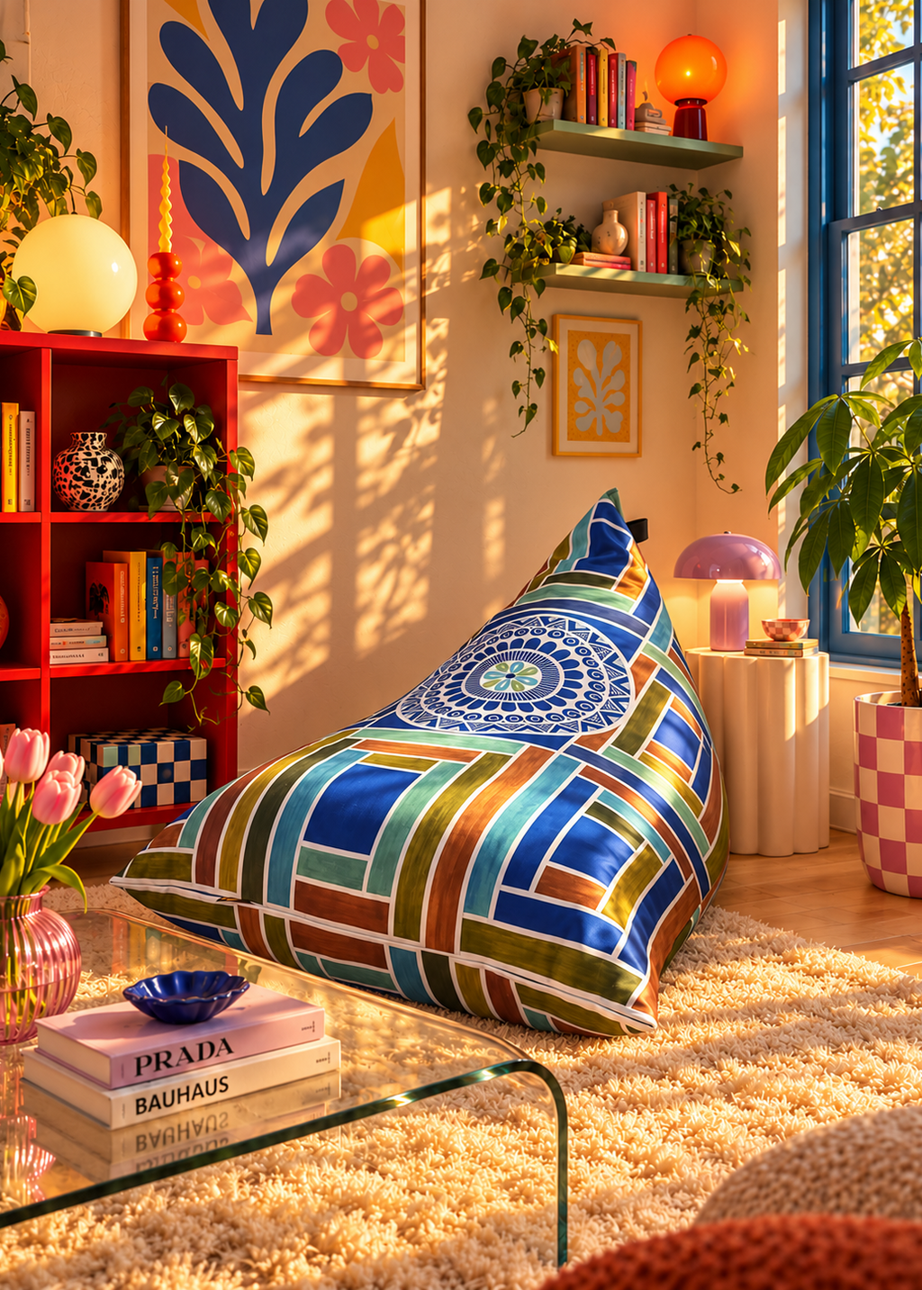 Mandala Bean bag from Preeti Jain
