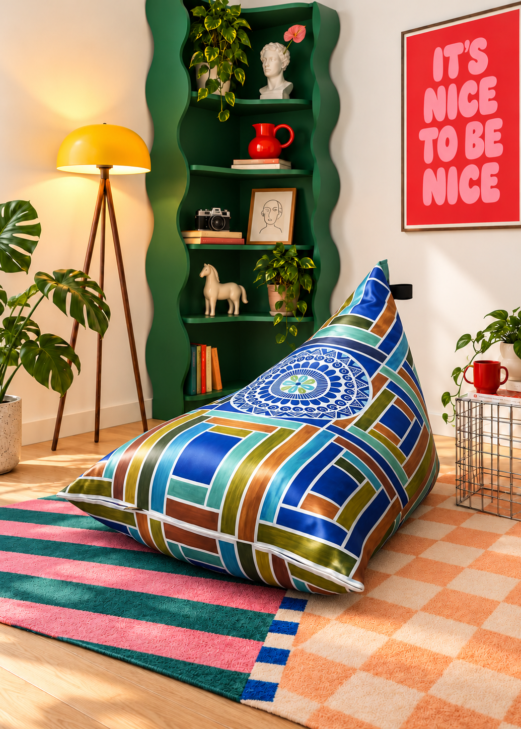 Mandala Bean bag from Preeti Jain 2