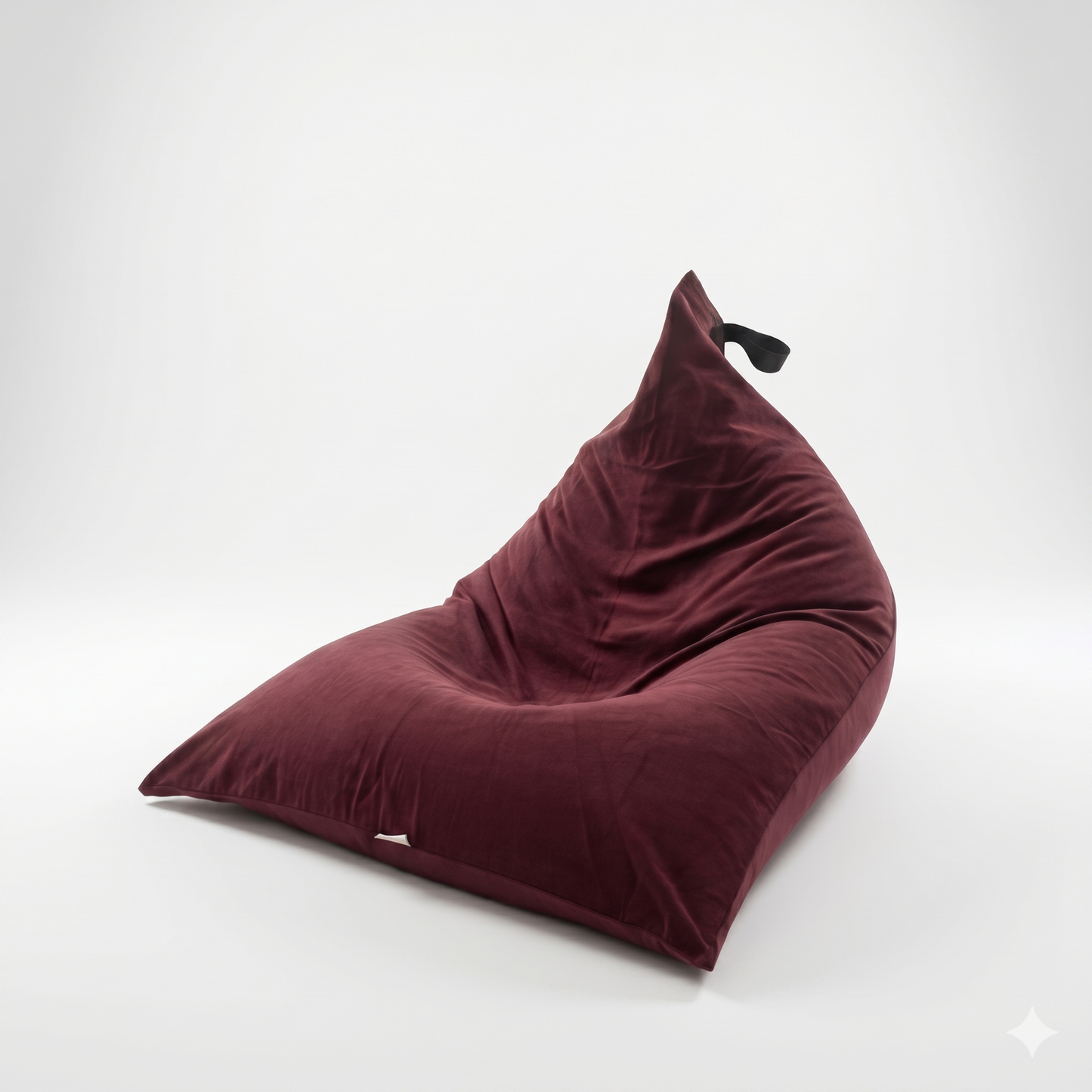 Corduroy Bean bag cover - Dark Maroon XXXL