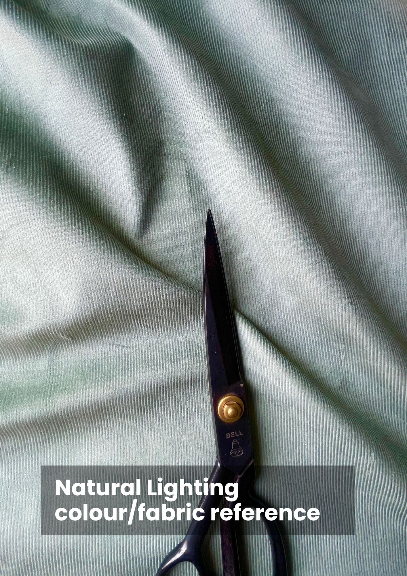 Corduroy Bean bag cover - Pastel Green XXXL