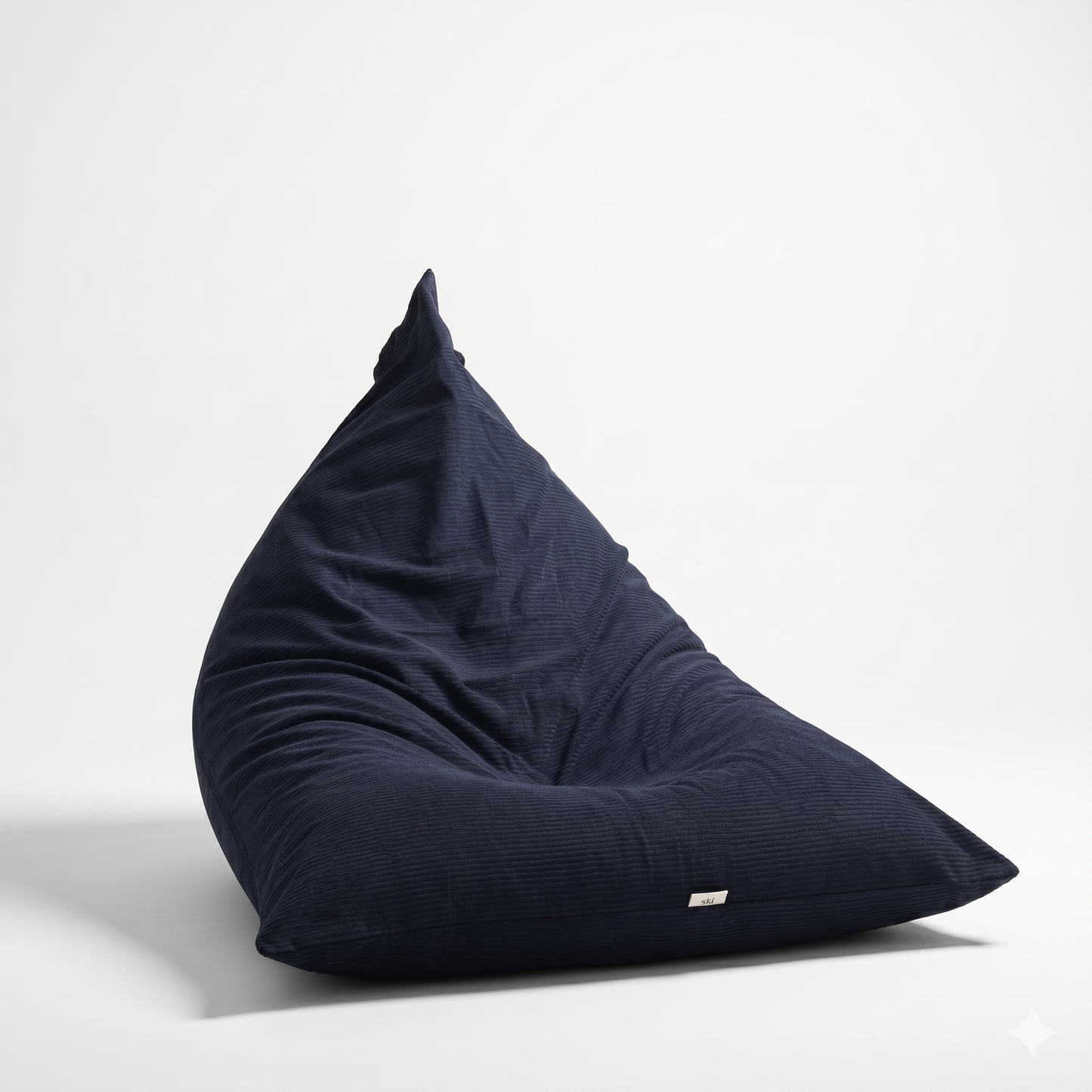 Corduroy Bean bag cover- Navy XXXL