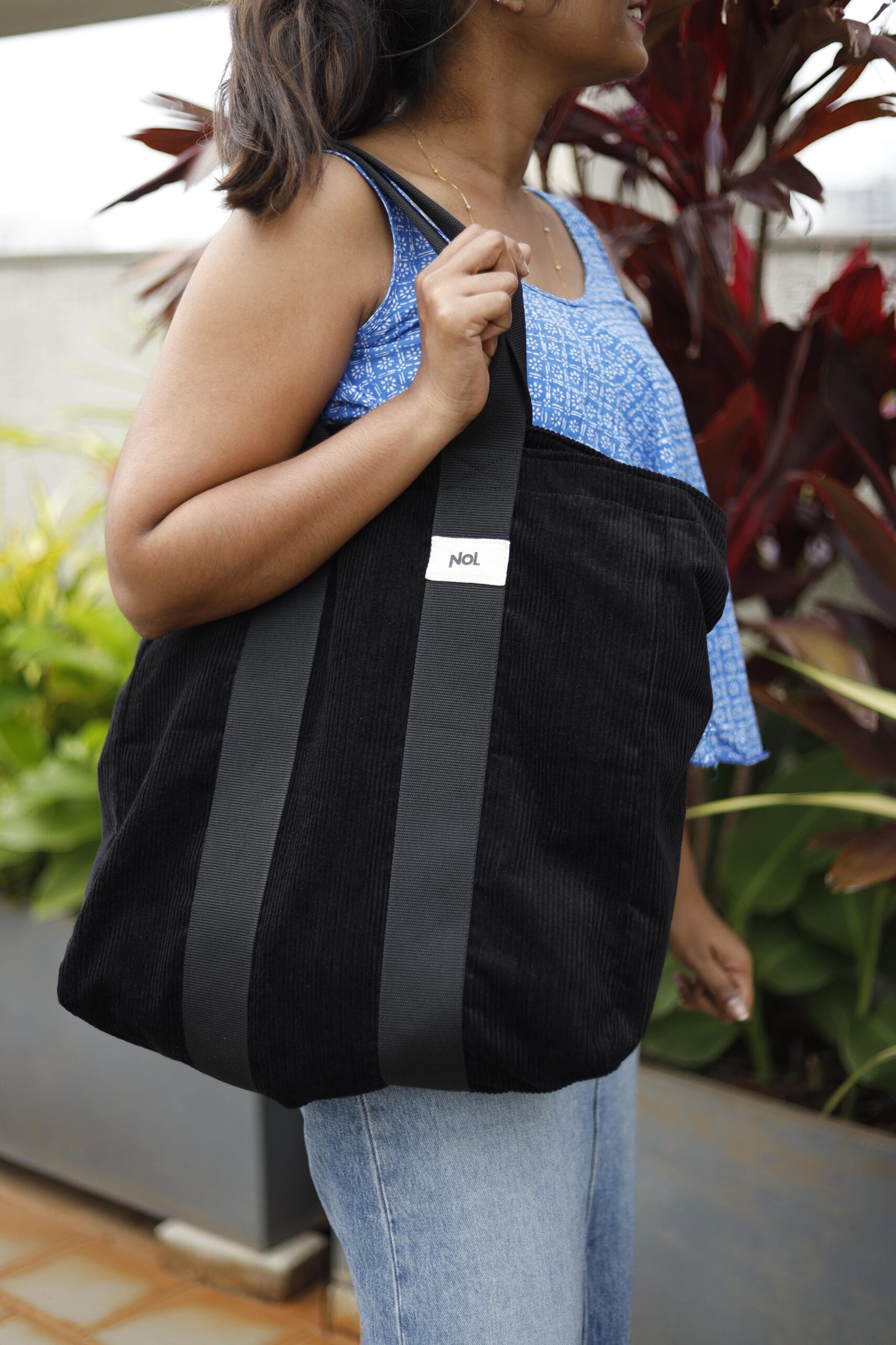 Corduroy Tote bag 