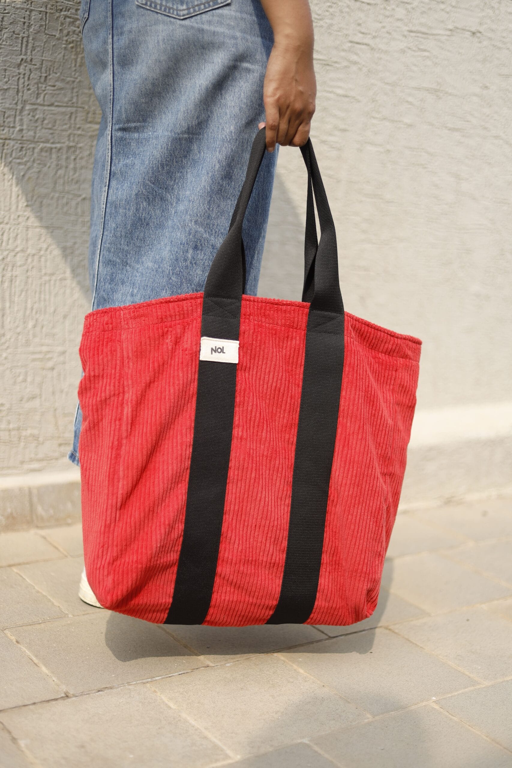 Corduroy Tote bag 