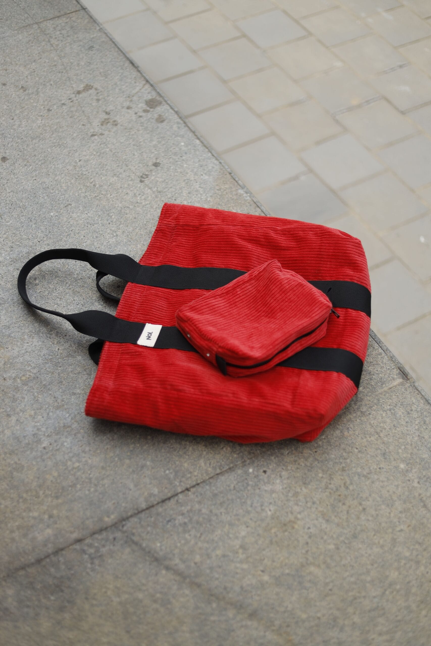 Corduroy Tote bag 