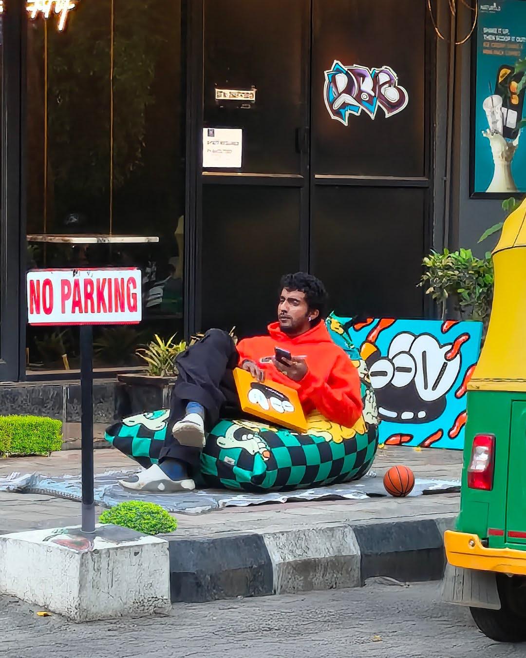 FURT X NOL Bean bag - Green XXL