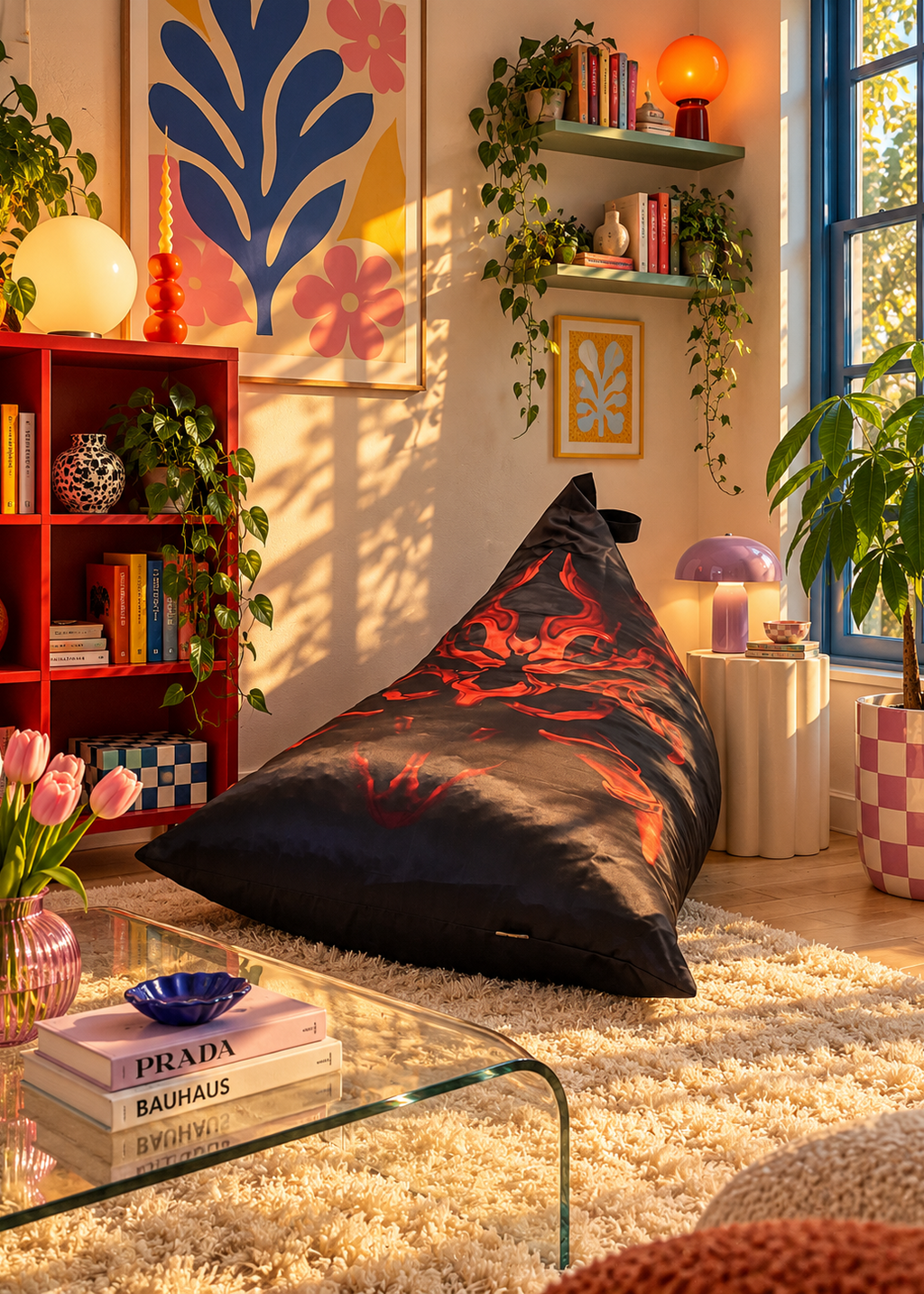 alien tattoo bean bag from NOL