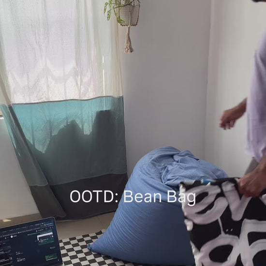Graffiti bean bag
