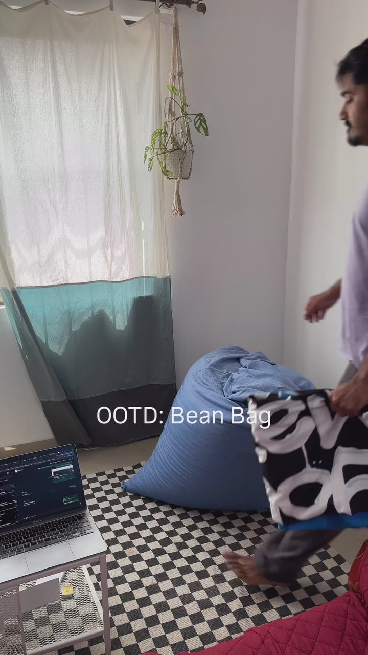 Graffiti bean bag